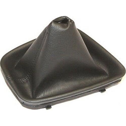 25111434098 for B MW Black Imitation Leather Shifter Shift Boot E46