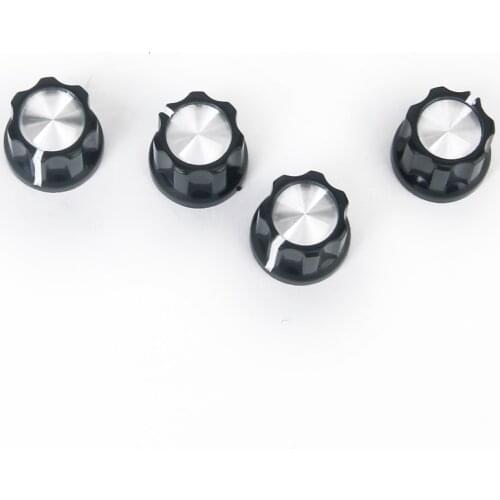4Pcs Guitar Potentiometer Volume Control Volume Tone Knob Knobs