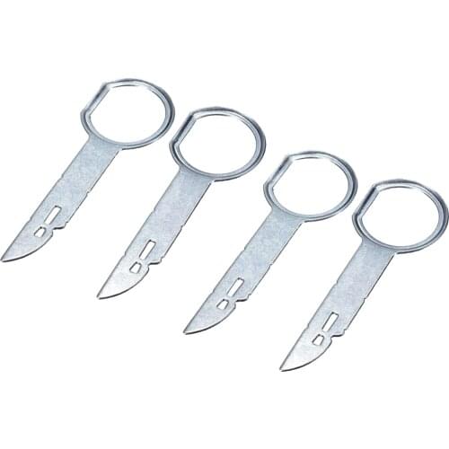 4x Car Radio Stereo Release Removal Tools Tool Key For VW Audi Radio