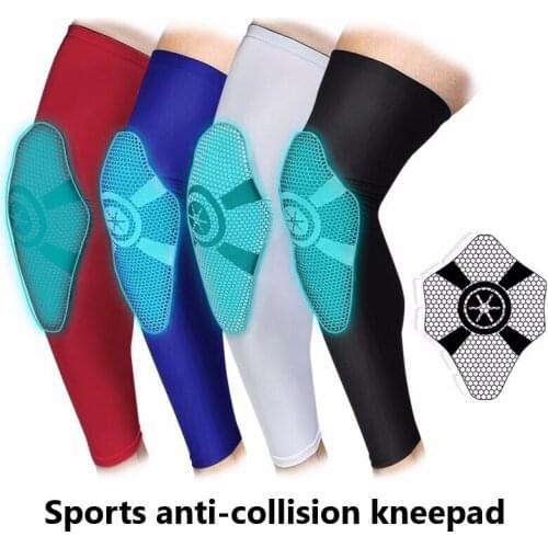 Basketball kneepad lengthening, breathable, anti-collision, legs, pantyhose, outdoor mountaineering, football sport gear