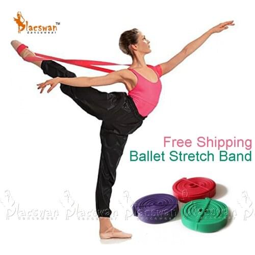 Natural Latex Rubber Elastic Stretch Loop Band For Ballet and Gym Flexibility Training Thera band Resistance Bands 3 Strengths