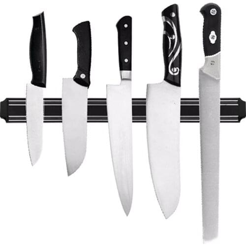 Magnetic Knife Holder 13 Inch Wall Mount Securely Hang Your Knive On A Multipurpose Knife Rack Kitchen Storage Display Organizer