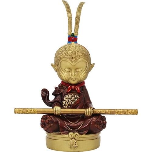 Monkey King ornaments made of copper