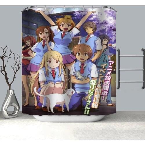 Sakurasou no Pet na Kanojo Shower Curtains For Bathroom Curtain Decor 180x180cm Waterproof Mildew Proof Fabric Shower Curtain