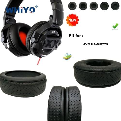 Replacement Ear Pads for JVC HA-MR77X HA MR77X MR 77X 77 X Headset Parts Leather Cushion Velvet Earmuff Headset Sleeve Cover
