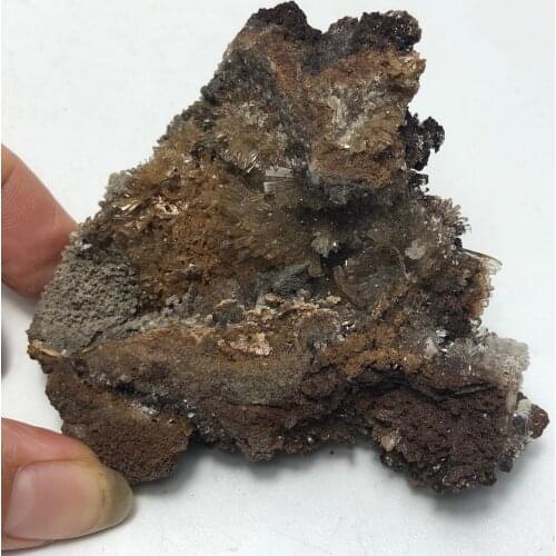 113.6gNatural fluorine aluminum gypsum mineral stone home decoration crystal geology teaching specimen collection jewelry