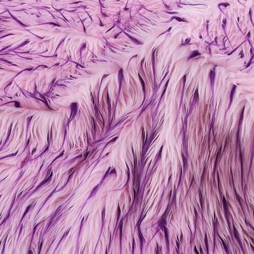 160*100cm jacquard clothing artificial smooth plush faux fur fabric for coat vest fausse fourrure tissu