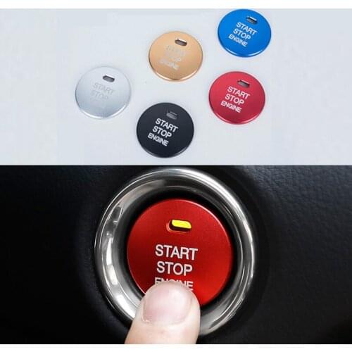5 Color ENGINE START STOP Switch Button Accessories Cover for Mazda 3 BM BN 6 GJ1 GL CX3 CX-3 CX-4 CX4 CX-5 CX5