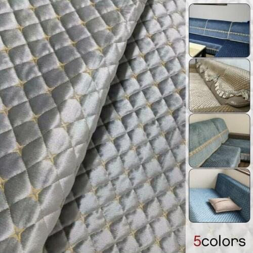 50cm*275cm/Piece Solid Color Thickened Italian Cashmere Fabric Sofa Pillow Dutch Crack Short Velvet DIY Handmade Material