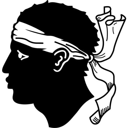 90x150cm France Corsica Flag