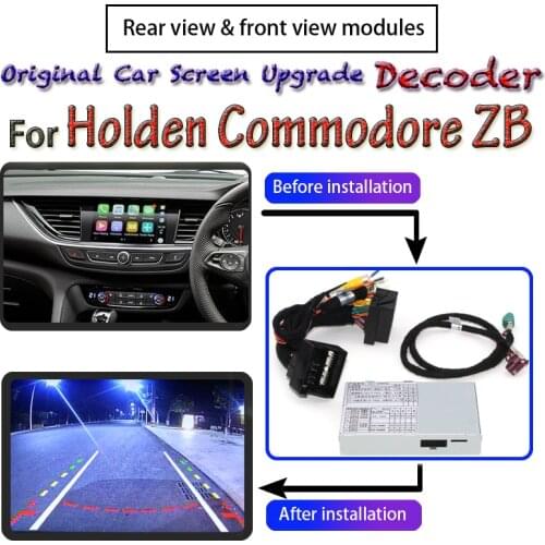 For Holden Commodore ZB 2018~2020 Rear View Camera Adapter Reversing Parking Original Car Screen Upgrading Camera Module Decoder