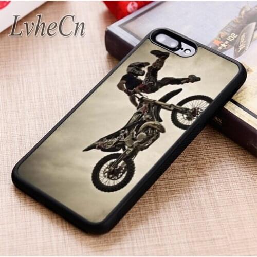 LvheCn MX MOTOR BIKE JUMP TRICK phone Case cover For iPhone 5 6 6s 7 8 plus X XR XS max 11 12 Pro Samsung Galaxy S7 S8 S9 S10