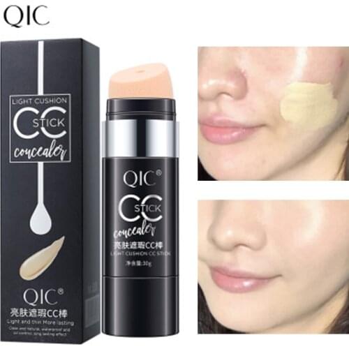 QIC Create 3D Face Full Cover Blemish Concealer Contour Palette Highlighter Makeup Bronzer Shimmer Play Stick Cosmetic Tool