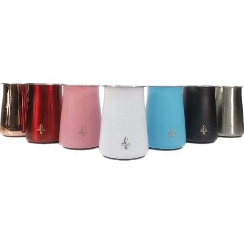 Dosing Cup Barista Assistant Sifter Filter Fine Powder Coffee Smell Cup Grinder Powder Feeder Hand Coffee Stainless Steel 350ml