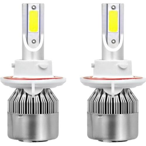 2PCS H4 LED H7 4300K 6500K 8000K 3000K Car Headlight Bulb H1 H8 H9 H11 9005 HB3 9006 HB3 MINI COB 8000LM 72W Auto Hi Lo Light