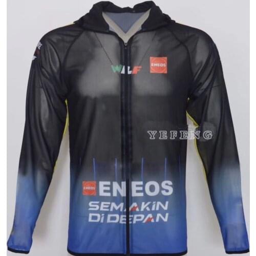 Summer For Yamaha Moto Gp Anti-UV Hoodie Motorcycle Motocross Team Racing Riding Sun Protection Sweatshirt Black Blue