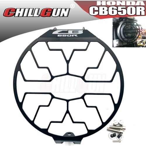 Motorcycle Headlight Grille Guard Cover Protector Bracket Lampshade Fits For HONDA CB650R CB 650R NEO SPORTS CAFE 2019 2020 2021