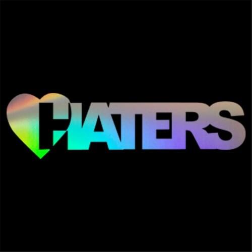 LOVE HATERS Funny Car Window Bumper JDM Vinyl Decal Sticker