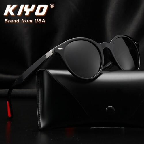 KIYO Brand 2020 New Women Oval Polarized Sunglasses TR90 Classic Sun Glasses High Quality UV400 Driving Eyewear 036