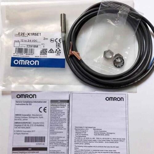 Omron Proximity Sensor E2E-X1R5E1 2M E2E-X1R5E2 2M E2E-X1R5F1 2M E2E-X1R5F2 2M