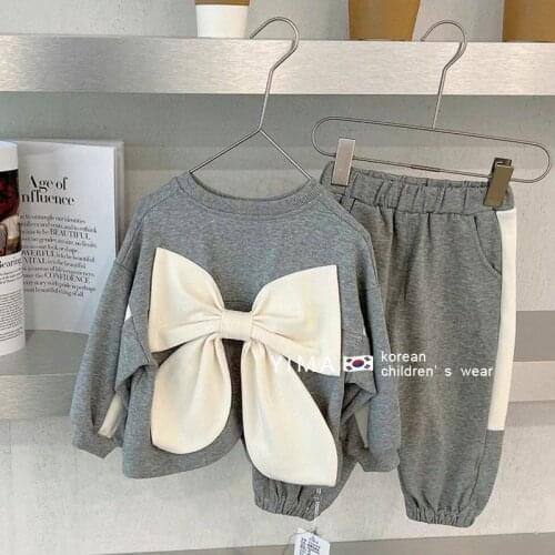 Girls' Autumn Clothing Suits 2021 New Autumn Childrens Clothes Western Style Baby Girl Spring and Autumn Leisure Two-Piece Set