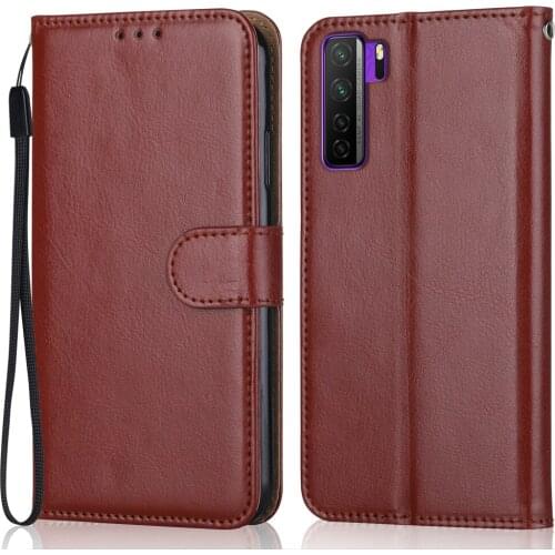 Folio Luxury Leather Case for On Huawei Nova 7 SE 5G CDY-AN00, CDY-NX9B 6.5'' Wallet Stand Flip Case Phone Bag