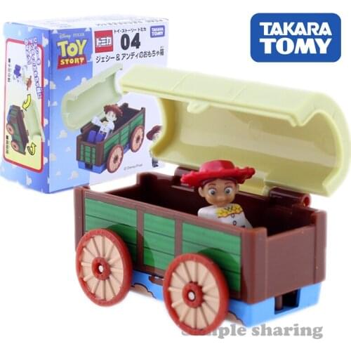 Takara Tomy Tomica Disney Toy Story 04 Jesse And Andys Box American Girl Doll Model Poppen Collectibles Diecast Funny