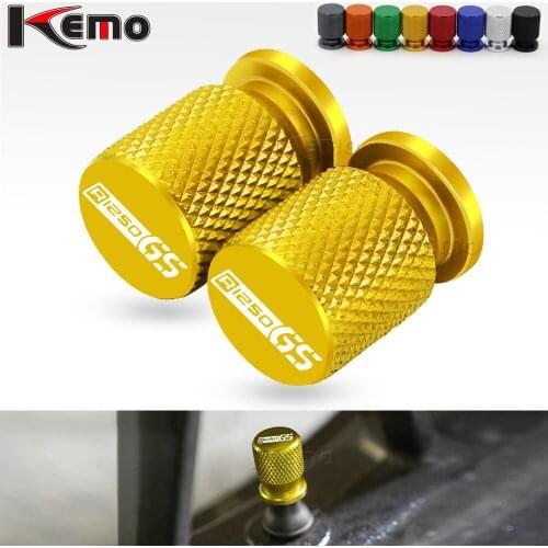 For BMW R1250GS R1250 GS all year Universal Motorcycle Accessories Wheel Tire CNC Aluminum Valve Stem Caps Airtight Covers