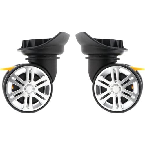 Universal Suitcase Luggage Brake Casters Replacement Wheels for Travel Case