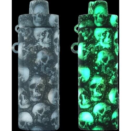 Protective Silicone Skull Case for OXVA Velocity 100W Texture Skin Soft Rubber Sleeve Shield Wrap Cover 1pcs