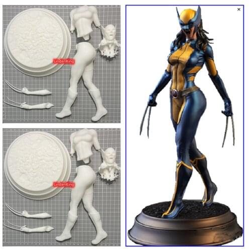 1/6 33CM 3D Printing Garage Kit GK Model Unpainted High Quality ,White-Film Gifts And Collection To Painter A051