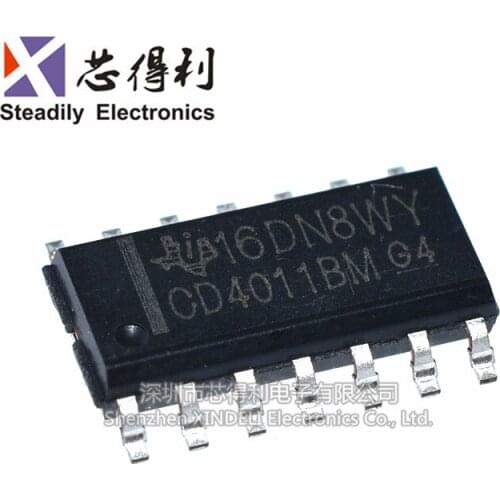 10pcs/lot New Cd4011 Cd4011bm Logic Circuit Sop14
