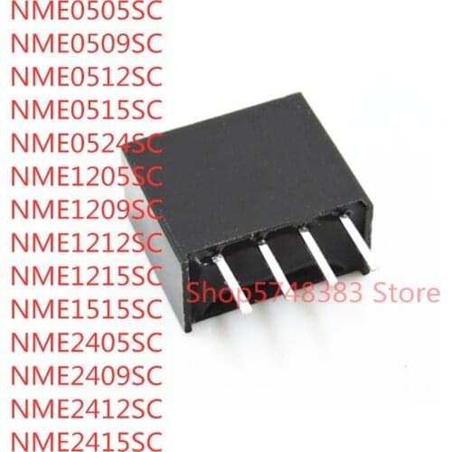 10PCS NME0505SC NME0509SC NME0512SC NME0515SC NME0524SC NME1205SC NME1209SC NME1212SC NME1215SC NME1515SC NME2405SC NME2409SC