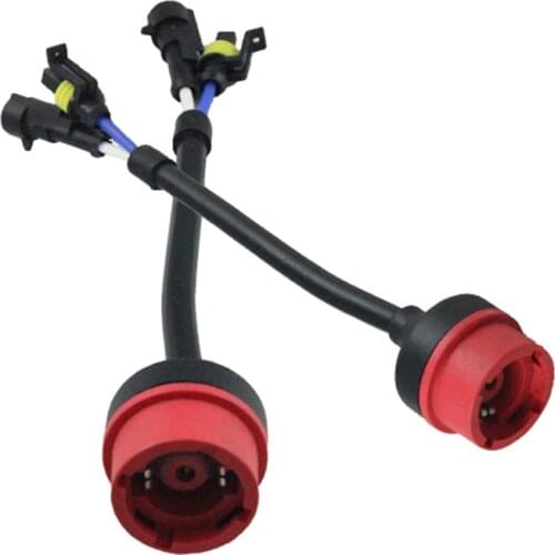 2x D2S Connector adaptor D2R D2C HID wiring harness adapter AMP plug D2 hid bulb holders