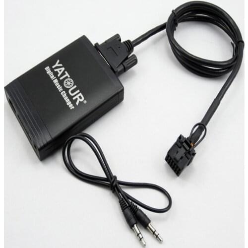 Yatour for Ford Focus MK1 6000cd Aux 6000CD RDS EON 5000RDS Car MP3 Player USB Adapter Bluetooth Interface CD changer Yt-m06 584