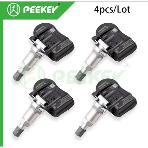 4pcs Tire Pressure Monitor System sensor TPMS sensor For BMW X5 F15 F85 X2 F48 X6 F16 F86 36106856209 70735510 707355-10