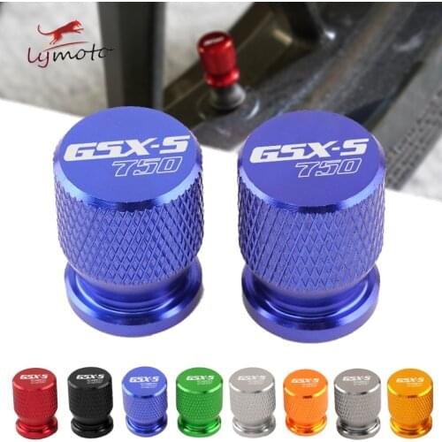 For SUZUKI GSX-S750 GSXS 750 1000 GSXS750 GSX-S1000 GSXS Motorcycle CNC Accessories Wheel Tire Valve Stem Caps Airtight Covers