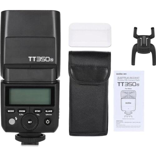 Godox Thinklite TT350N Mini 2.4G Wireless TTL Speedlite 1/8000s HSS For Nikon D800 D700 D7100 D7000 D5200 D5100 D500 Cameras