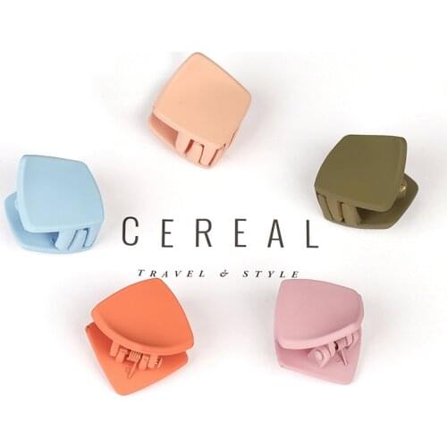 EASYA New Arrival Colorful Acrylic Hair Crab Claws For Women Girls Kids Fashion Hairwear Hair Ornaments Jewelry