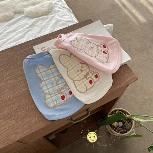 Cartoons Rabbit Summer Pet Dog Clothes Cute Dog Vest For Puppy Breathable Dogs Vest For Small Mediue Yorkshire Chihuahua Perro