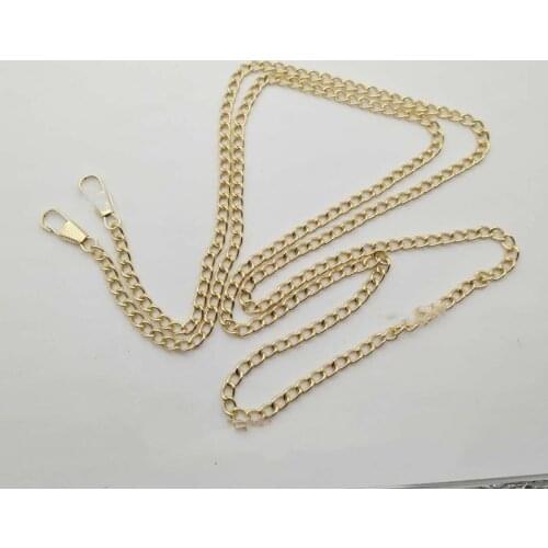120cm Metal Bags Chain Purse Buckles Women Shoulder strap for bags replace Crossbody chain Bag Accessories