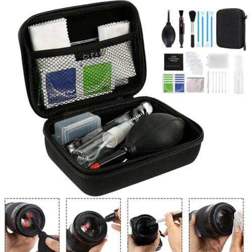 Digital Camera Cleaner Kit 46pcs/set Cleaning Kit Sensor DSLR Lens DKL-20 for Sony Fujifilm Nikon Canon SLR Cameras Clean Set