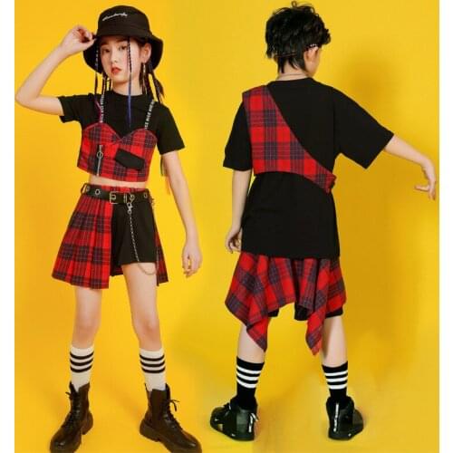 Jazz Dance Outfit Summer Girl Sets Cheerleader Uniform Designer Clothes Festival Clothing Stage Costume Moden Dancewear