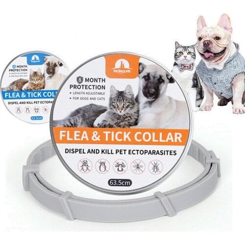 Flea and Tick Collar for Dogs and Cats under 8 Months Flea Collar Anti-Mosquito
