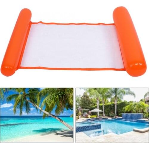 Bed Pool Party Toy Portable Floating Inflatable Water Bed Foldable Hammock Swimming Pool Floating Chair