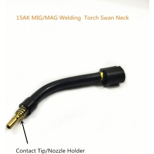 MB15 Torch Neck 15AK Gun Neck & MIG/MAG CO2 Welding Torch Connecting Thread M10