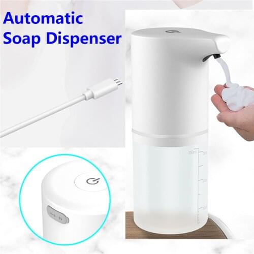 Hands Free Automatic Liquid Soap Dispenser Hand Free Smart Liquid Sensor Soap Touchless Dispenser Pump For Kitchen Bathroom