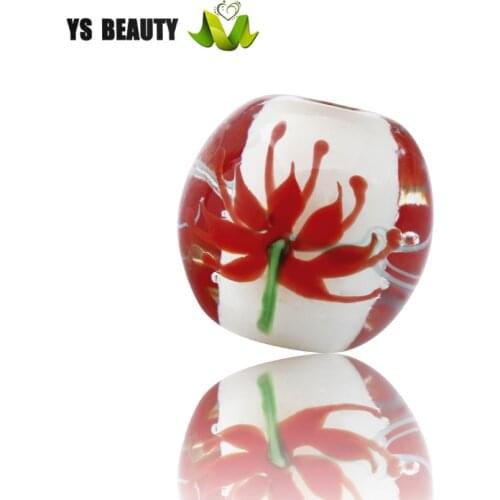 Japanese on the other side of glass beads the new design chain jewelry with glass beads home decoration with beads