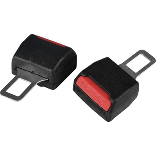 3 Color 1Pc Car Seat Belt Clip Extender Safety Seatbelt Lock Buckle Plug Thick Insert Socket