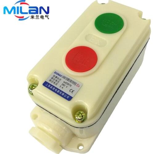 1PCS LA5821-2 2position explosion- proof button high quanlity waterproof switch 5A 380V control switch